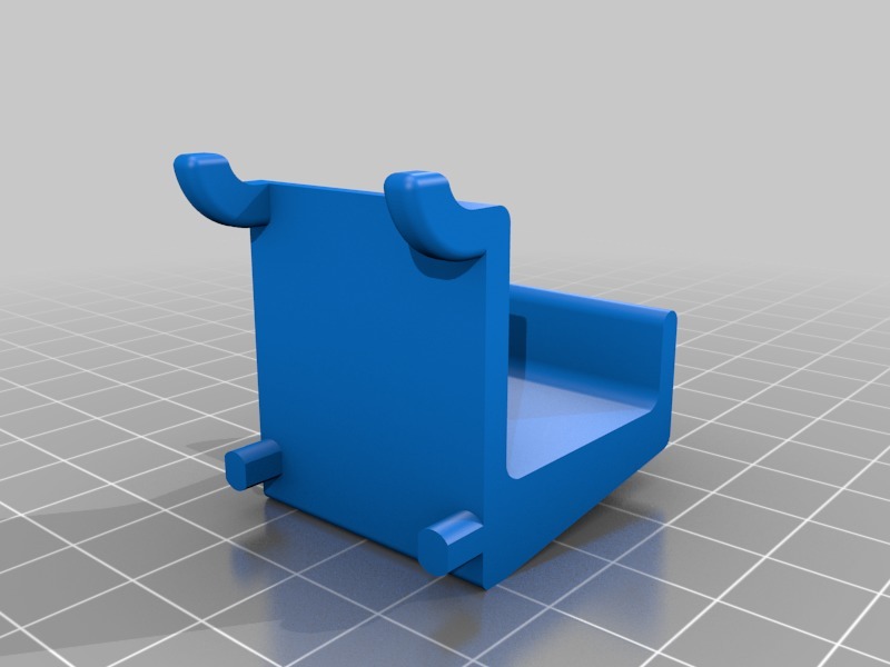 Pegboard mount for vchan3m's TS100 Soldering Iron Box by ort Download