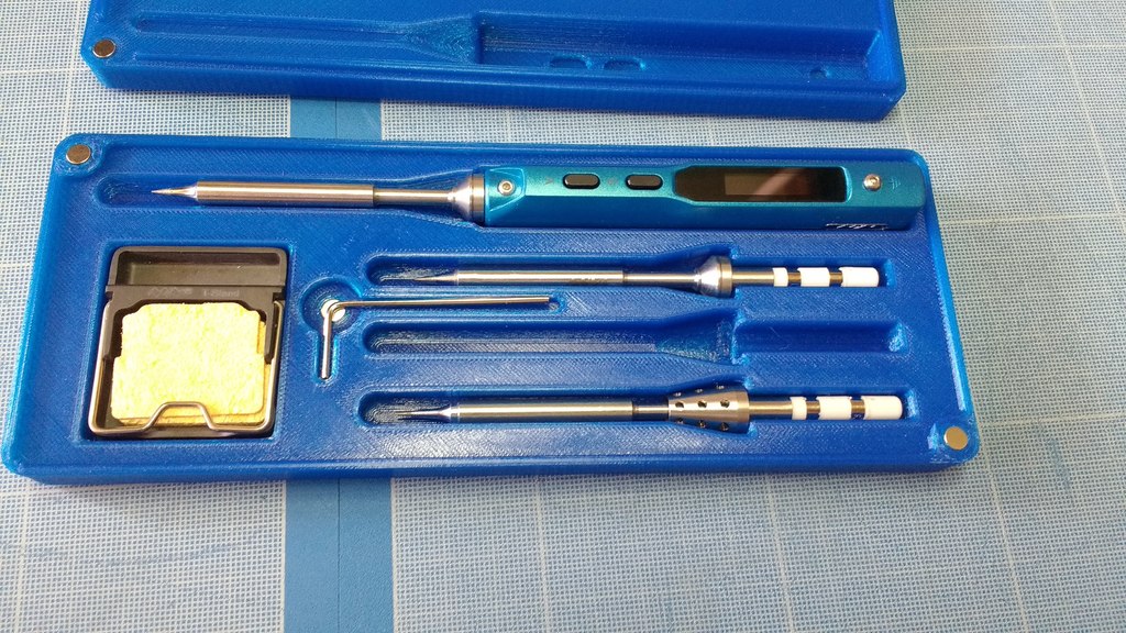 vchan3m's TS100 Soldering Iron Box for ⌀5x1.5mm by ort