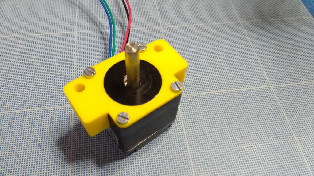 NEMA 11 motor mount for Microcube Z Axis by ort Download free STL