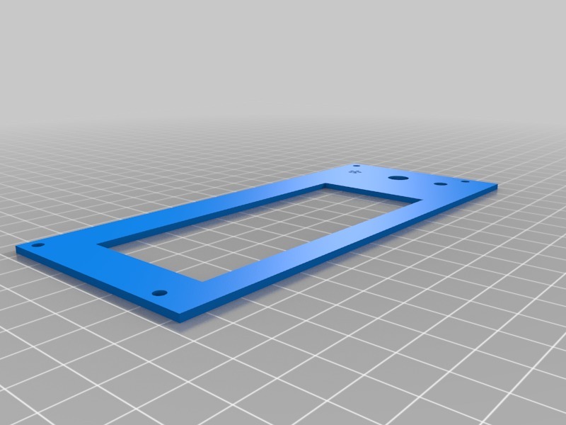 Miniatura 6 do modelo 3D Leaned LCD support for Microcube