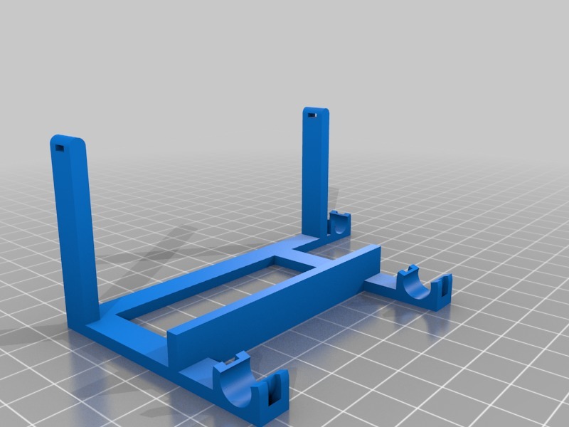 Miniatura 6 do modelo 3D PSU mount for Microcube