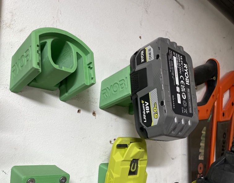 Ryobi One+ Battery Mount