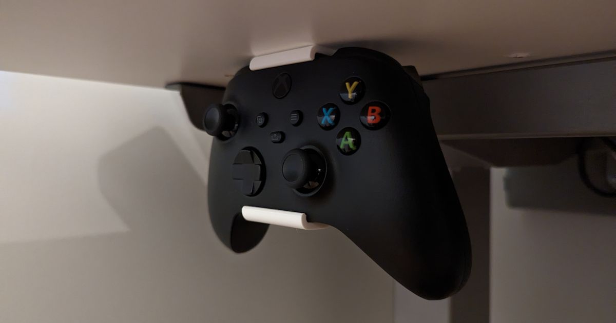 xbox-controller-under-desk-mount-by-theshwamp-download-free-stl-model