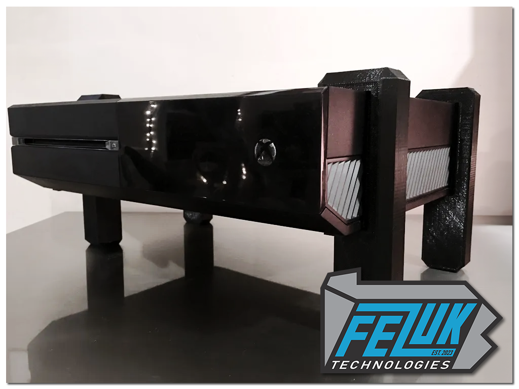 Xbox One Riser by Fezuk Technologies Download free STL model