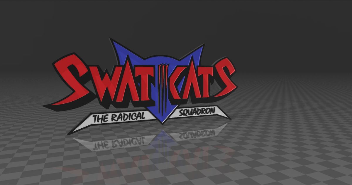Swat Kats Logo by Roadhogg317 | Download free STL model | Printables.com