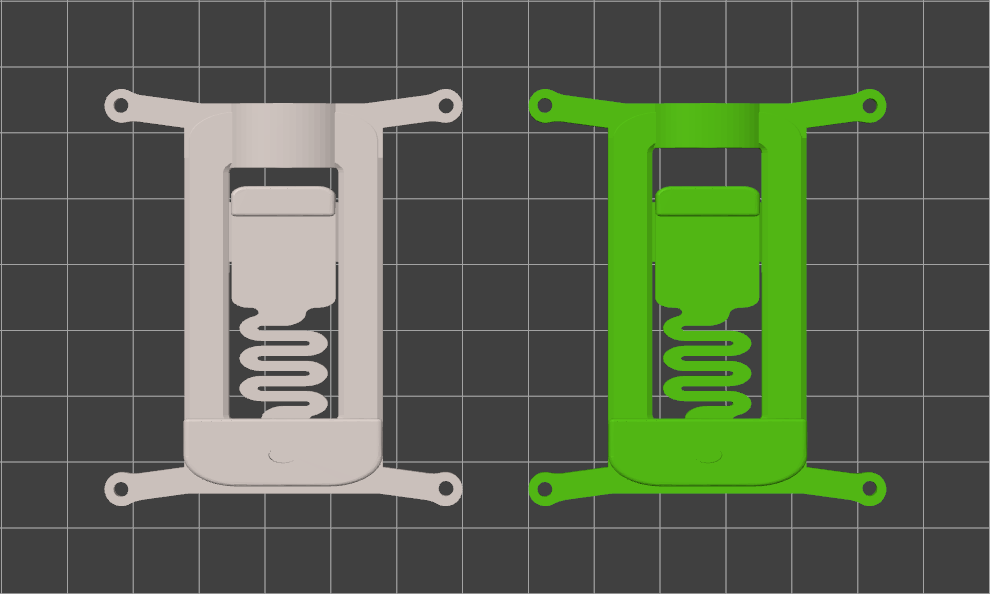 Raspberry Pi DIN rail mount