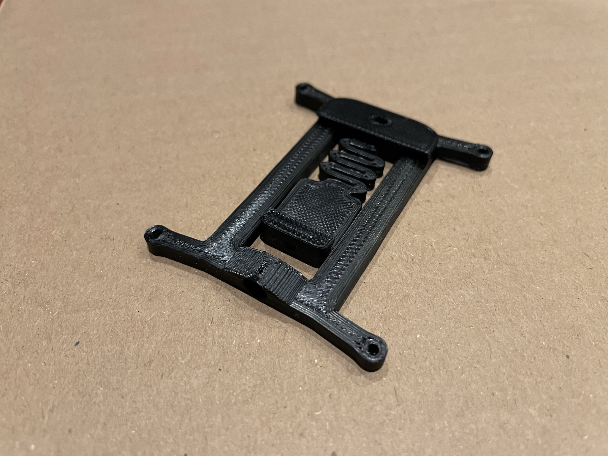 Miniatura 3 do modelo 3D Raspberry Pi DIN rail mount