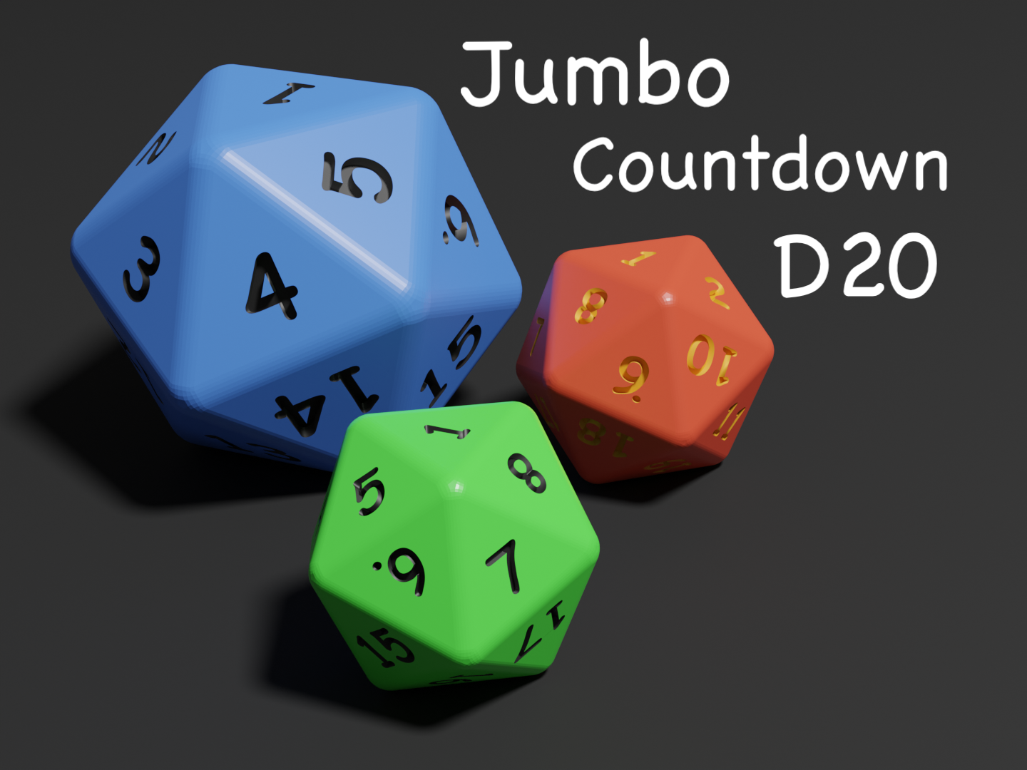 Jumbo Spindown D20
