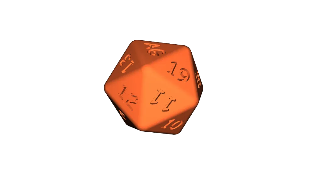 Jumbo D20 Dice Mold - Standard and Spindown – DruidDice