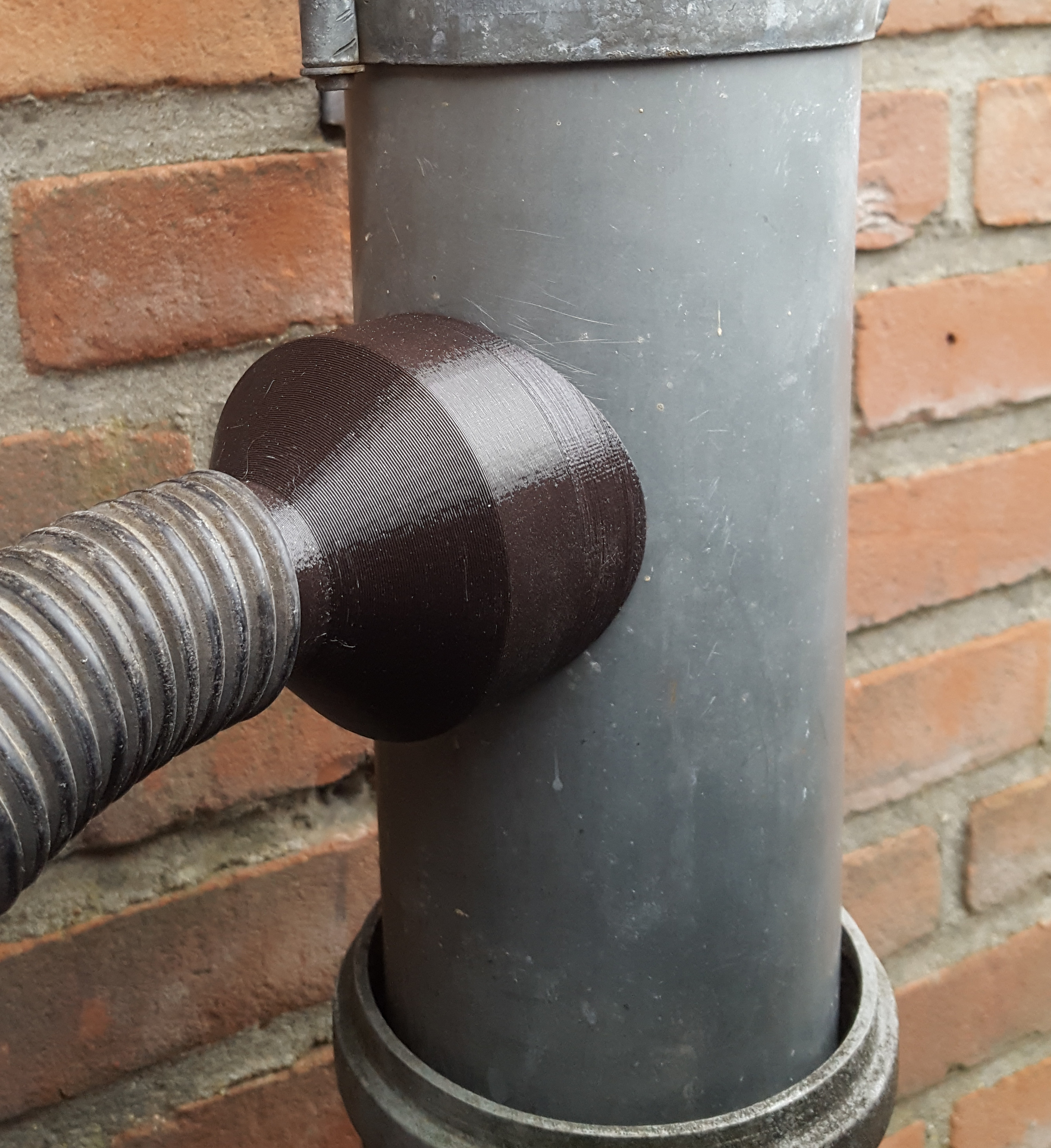 Parametric rainwater collector / harvester 60-120mm gutter downspout