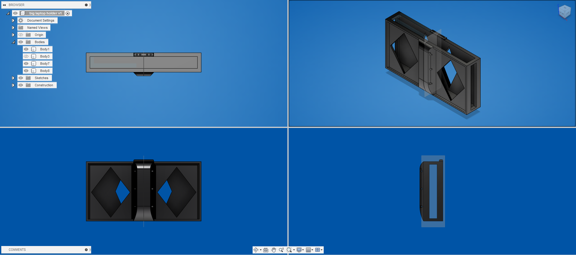 laptop sleeve for mounting