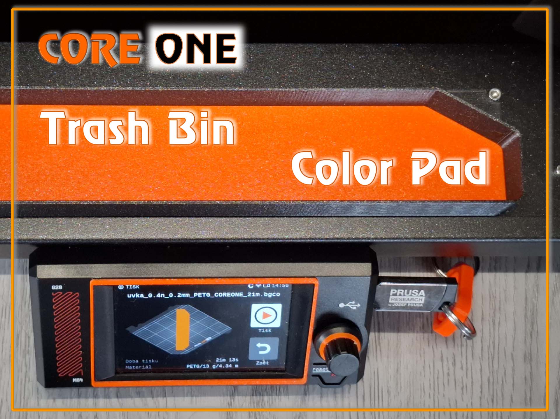 CORE One/+ _ _ _ Purge/Trash Bin_remix_@nicohirsch Color Pad