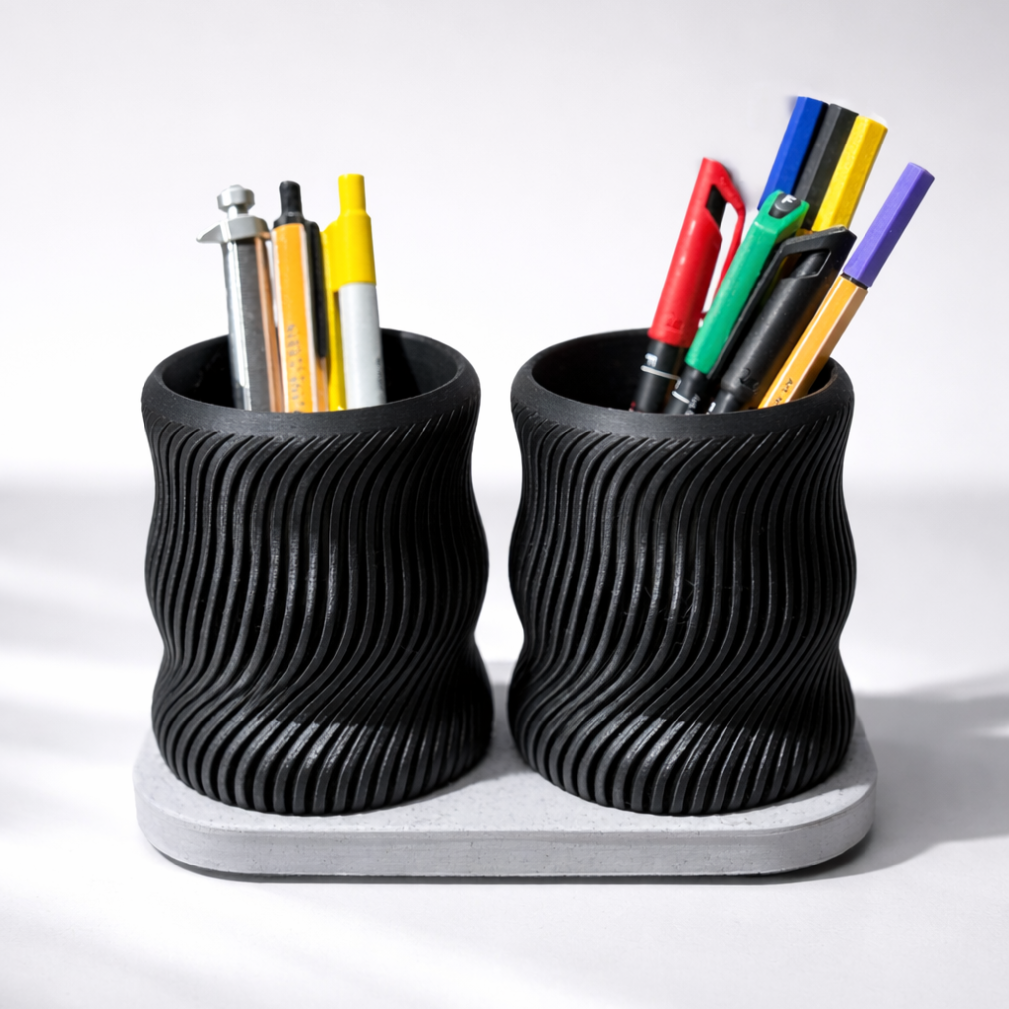PEN ORGANIZER - WAVES / OFFICE ESSENTIAL / OFFICE ORGANIZER / HOMEDECOR — miniatura 3