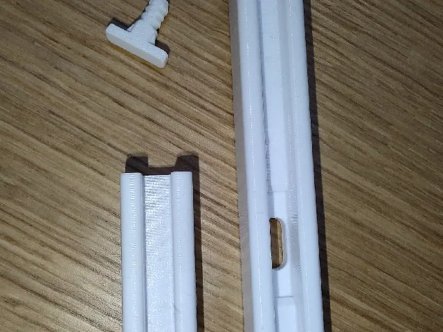 Ikea Maximera drawer side glass bracket