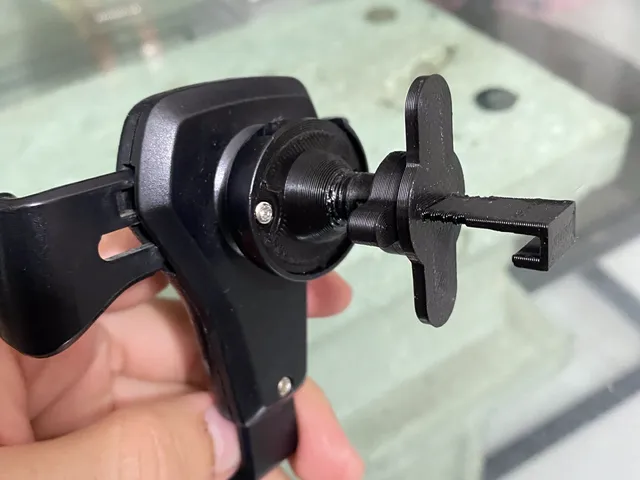 Car vent adapter for phone holder