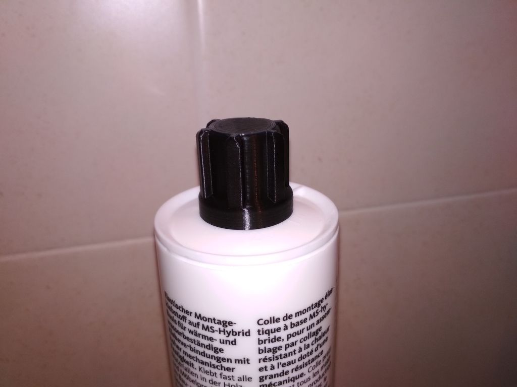Sealant Nozzle Cap Silicone Cap Silikon Tube Verschluss by Pixi2012