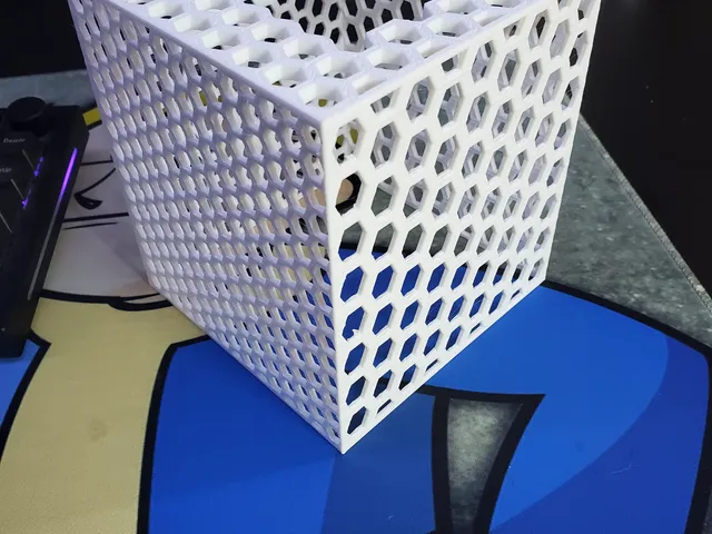 honeycomb tissue box cover no support