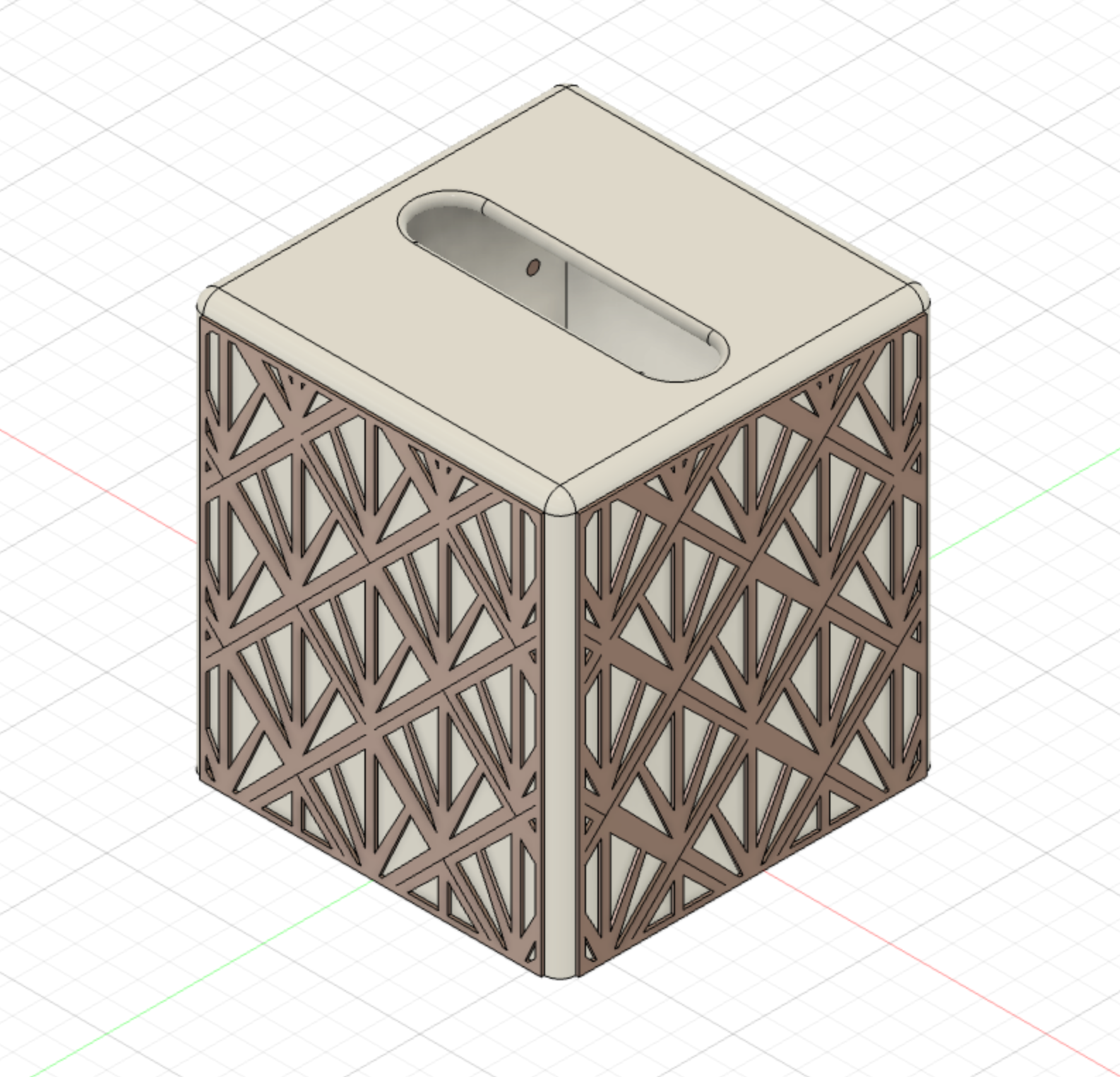 Art Deco Tissue Box Cover by Whimsii3D Download free STL model