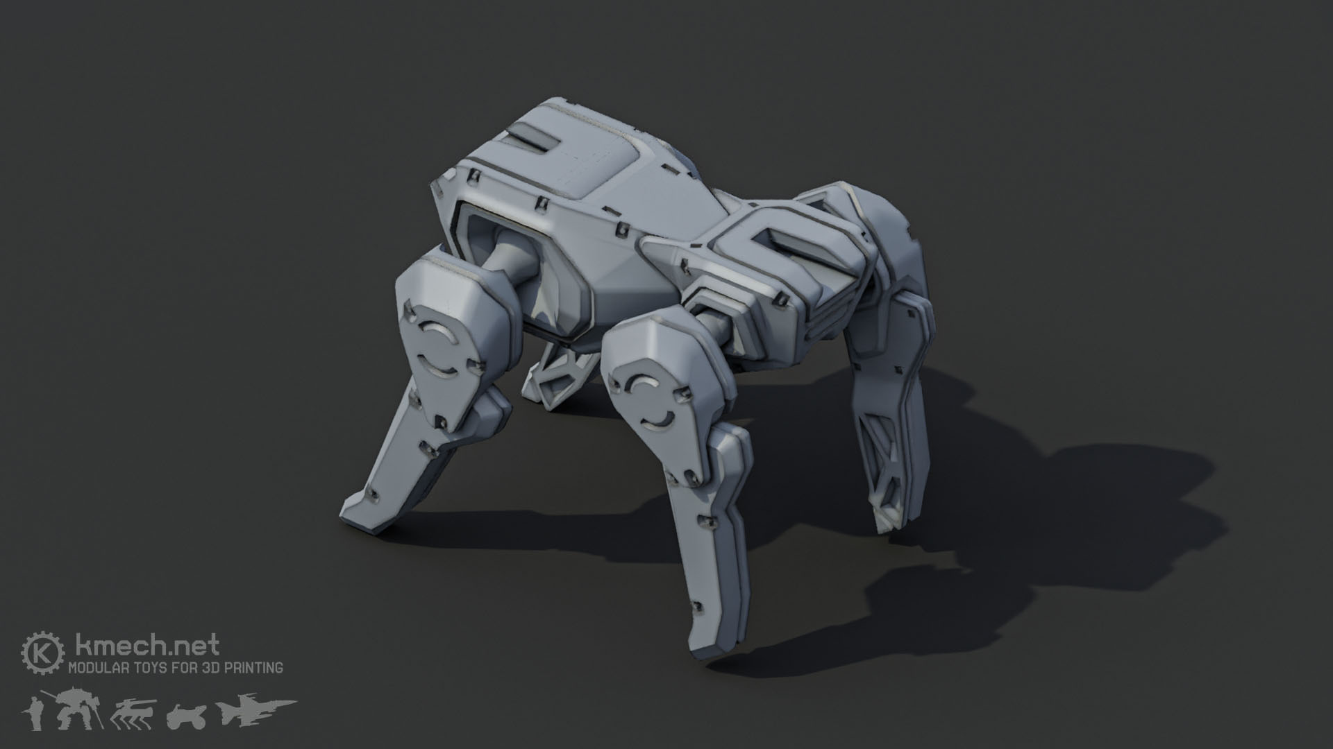 XORN Small dog by K mech | Download free STL model | Printables.com