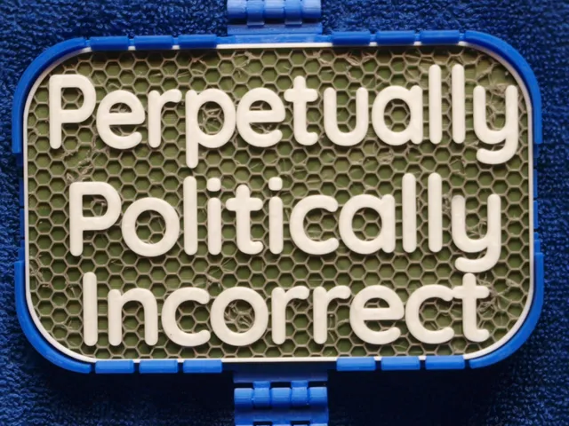 Politically Incorrect sign