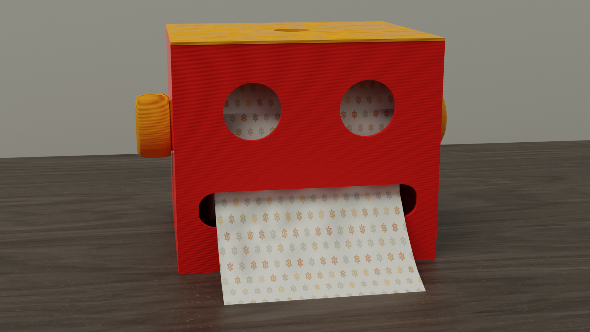 Robot Toilet/Tissue Paper box