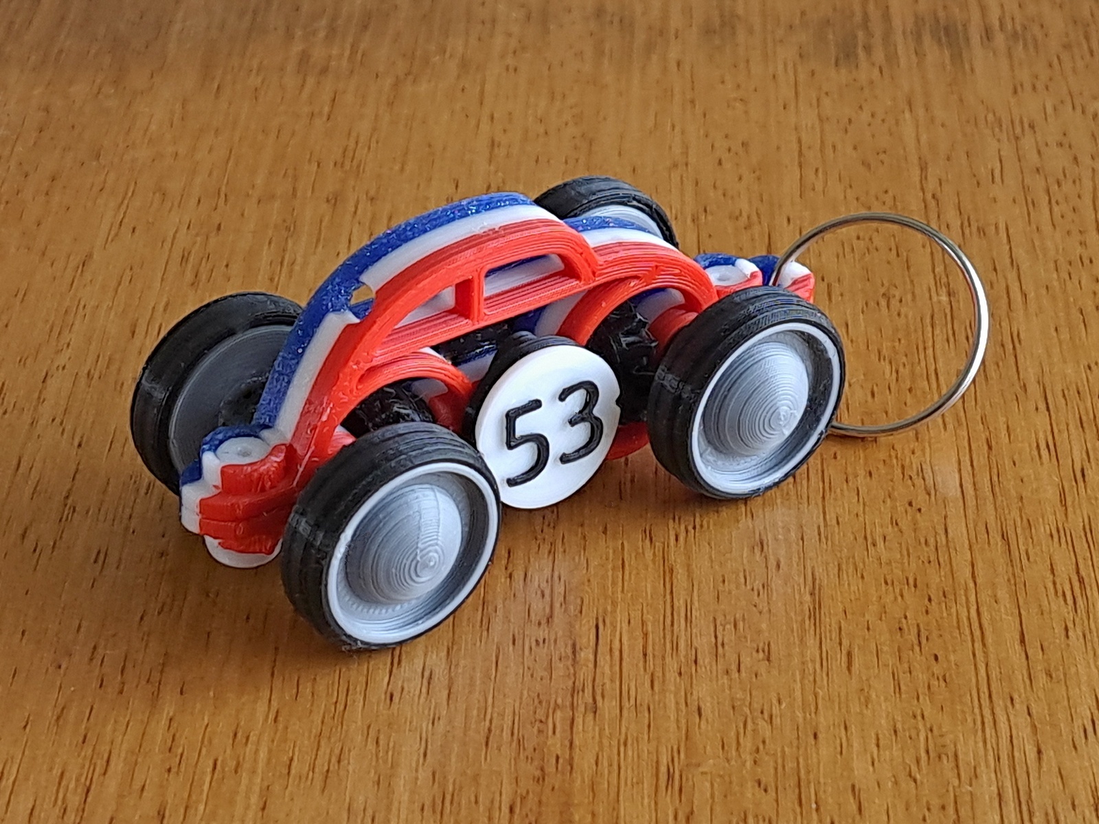 VW Beetle 4WD Key Ring
