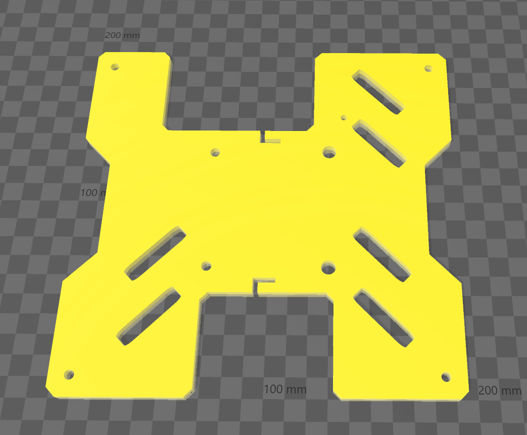 Ender 3 S1 bed frame