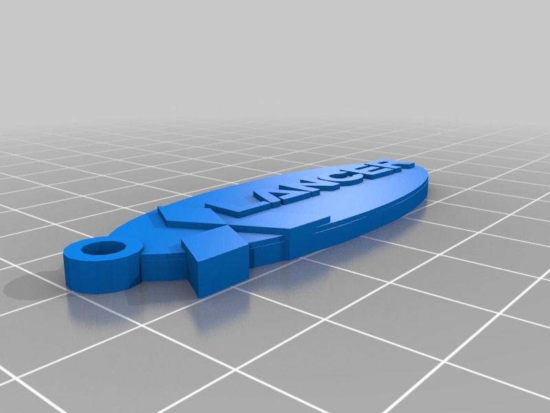 Lancer keychain by pavol.n | Download free STL model | Printables.com