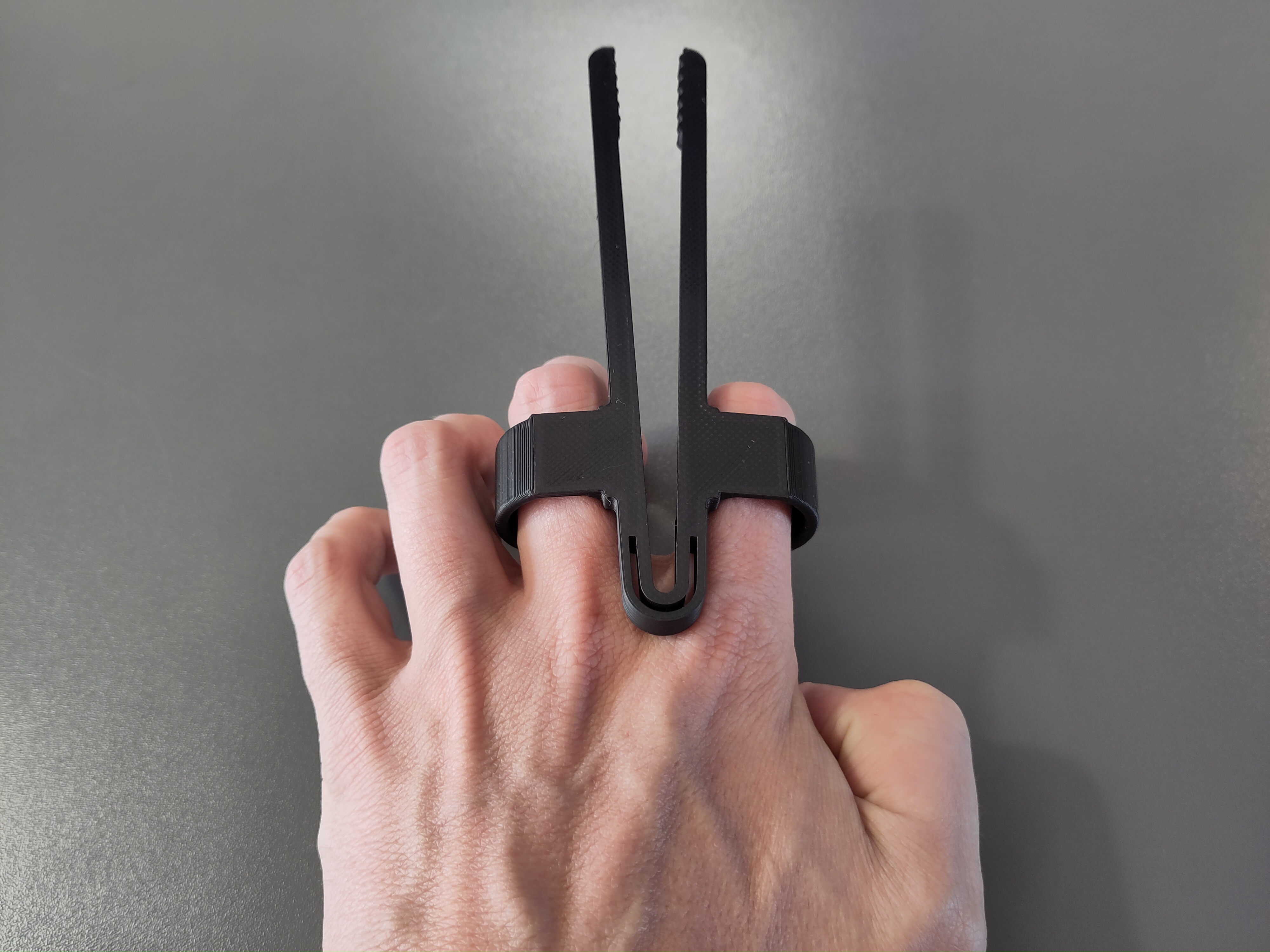 Finger Chopsticks - Stick to the finger mod 3D model thumbnail
