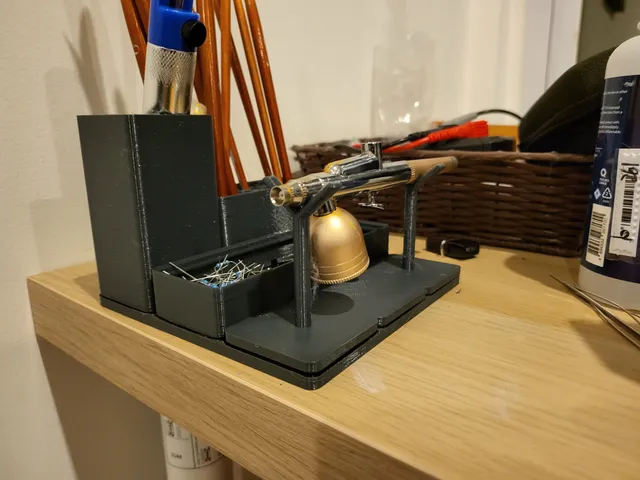 Gridfinity Airbrush Holder