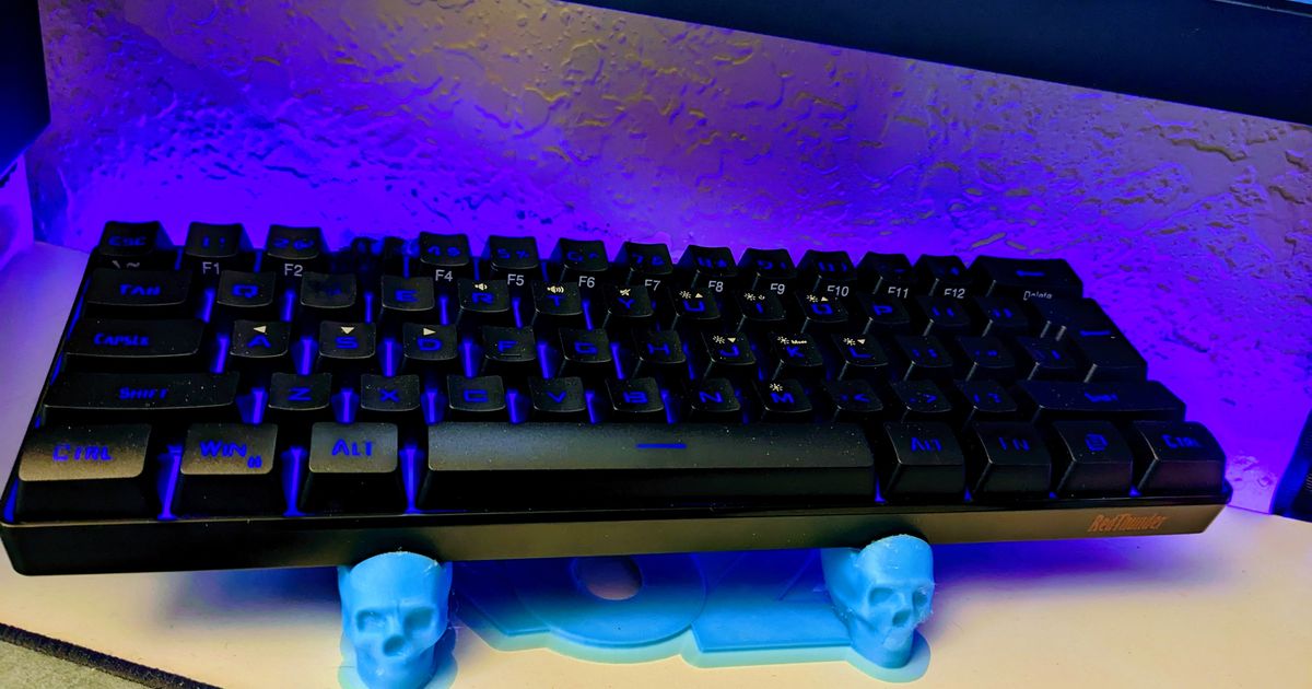 RedThunder K62 Mini Keyboard Stand by Avel Download free STL model