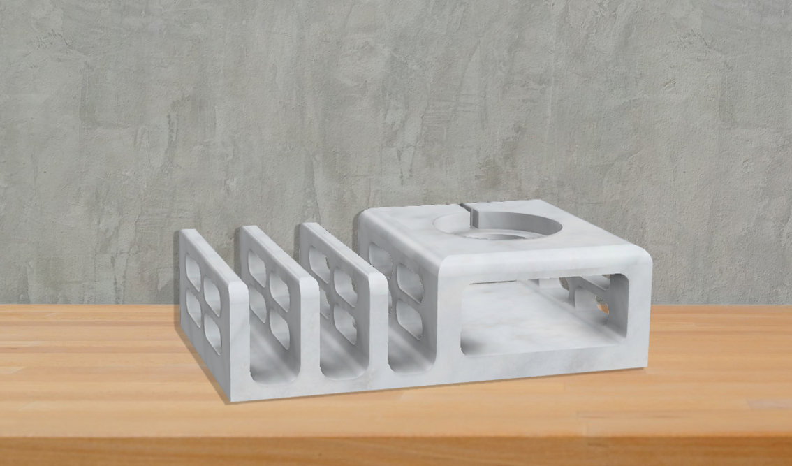 Multi-Device Charging Station with Wireless Phone Charger