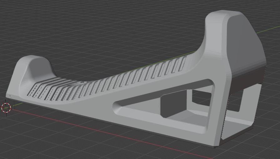M-Lok forward grip tissue box DECOR ONLY