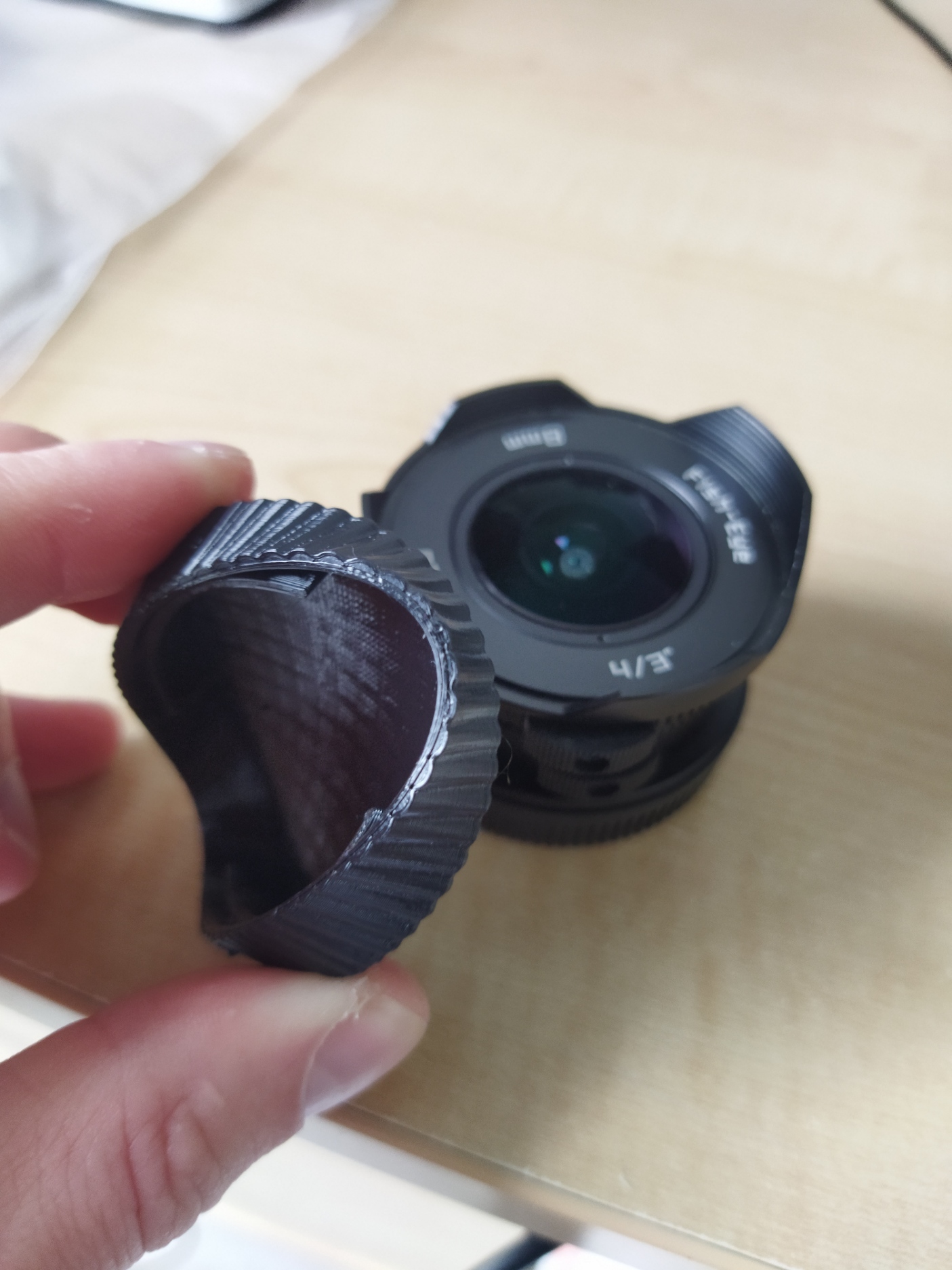 Fisheye Cap Camera Lens Protection Cap / Cover by ap.engineering