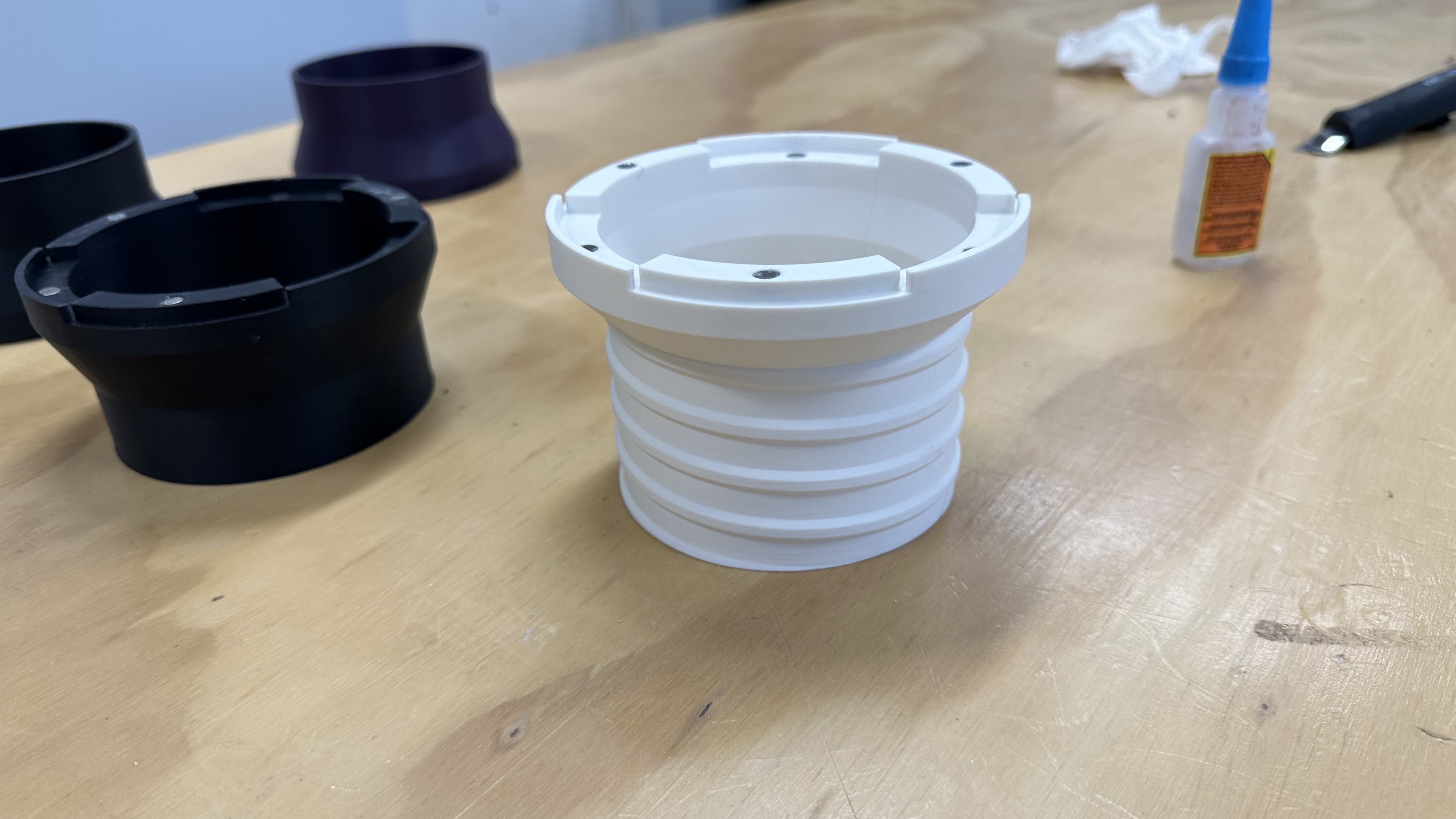 Parametric magnetic hose adapter