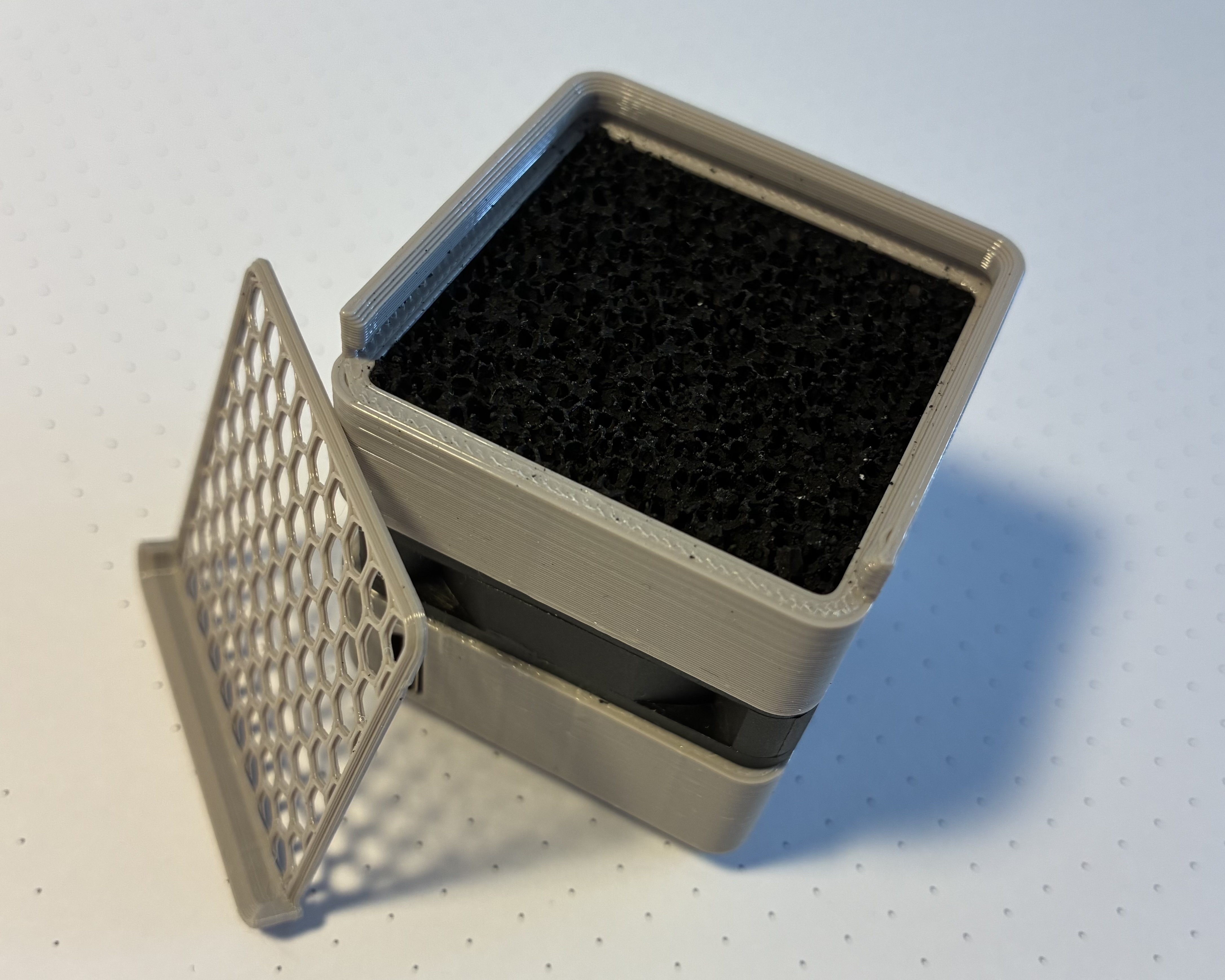 Miniatura 3 do modelo 3D Gridfinity Solder Fume Extractor