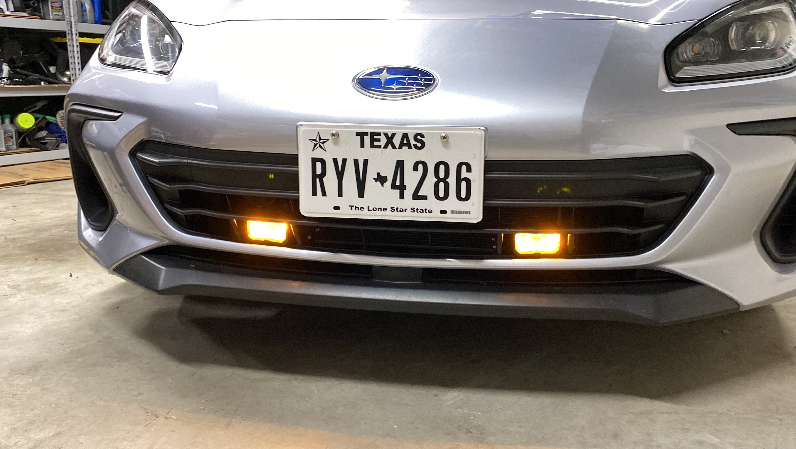 2022 + Subaru Brz In-grill Fog Light Mounts (designed For Diode 