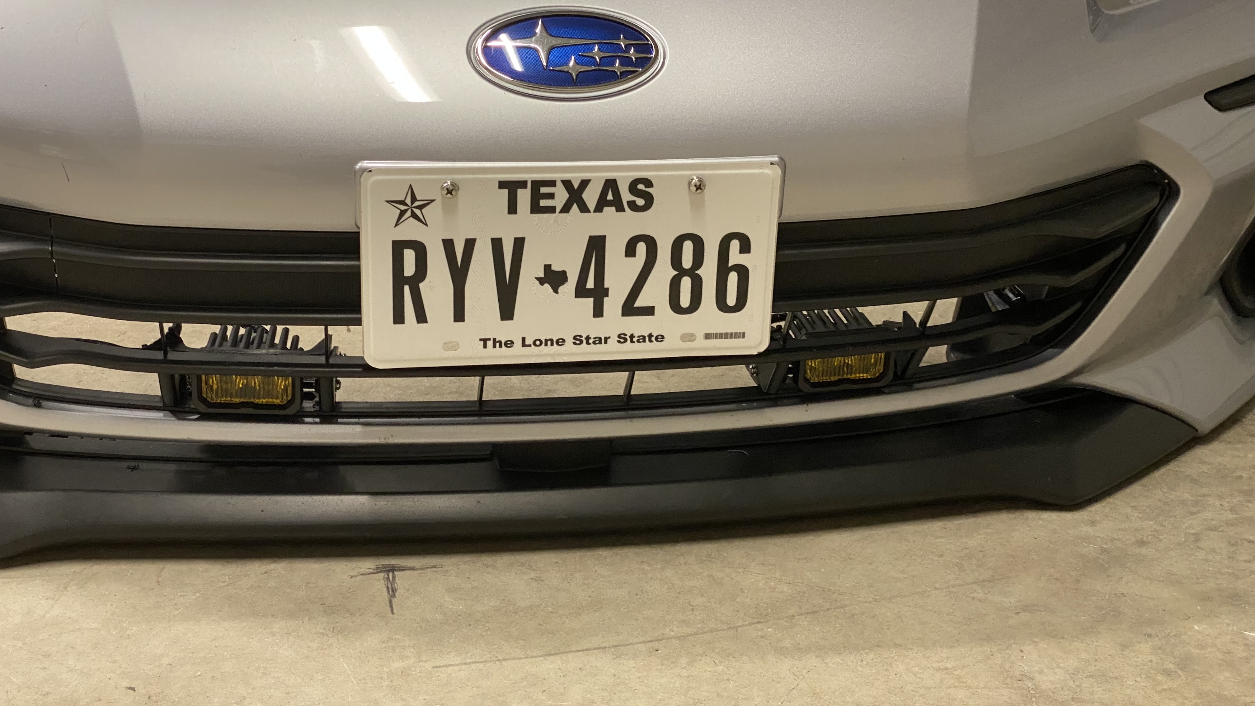 2022 + Subaru BRZ ingrill Fog Light Mounts (designed for Diode