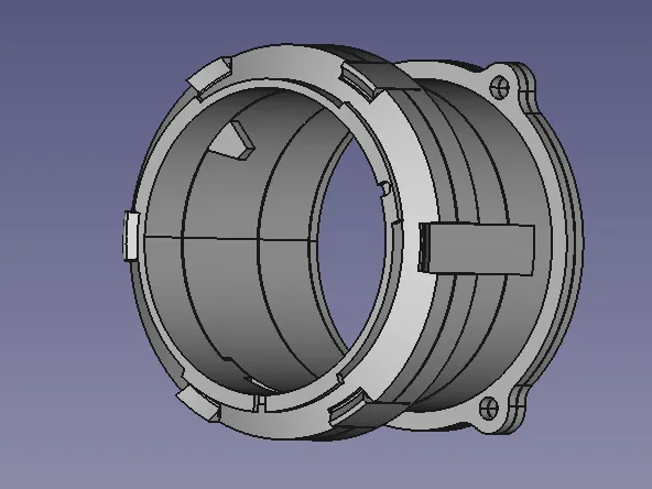 Canon FD nFD tester and protection cap