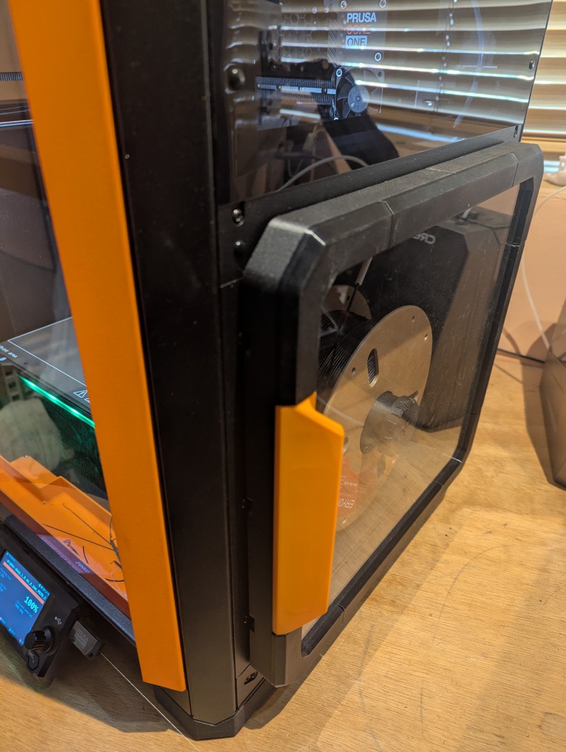 Haasi's Prusa Core One Drybox Updated for Core One+ Spoolholder