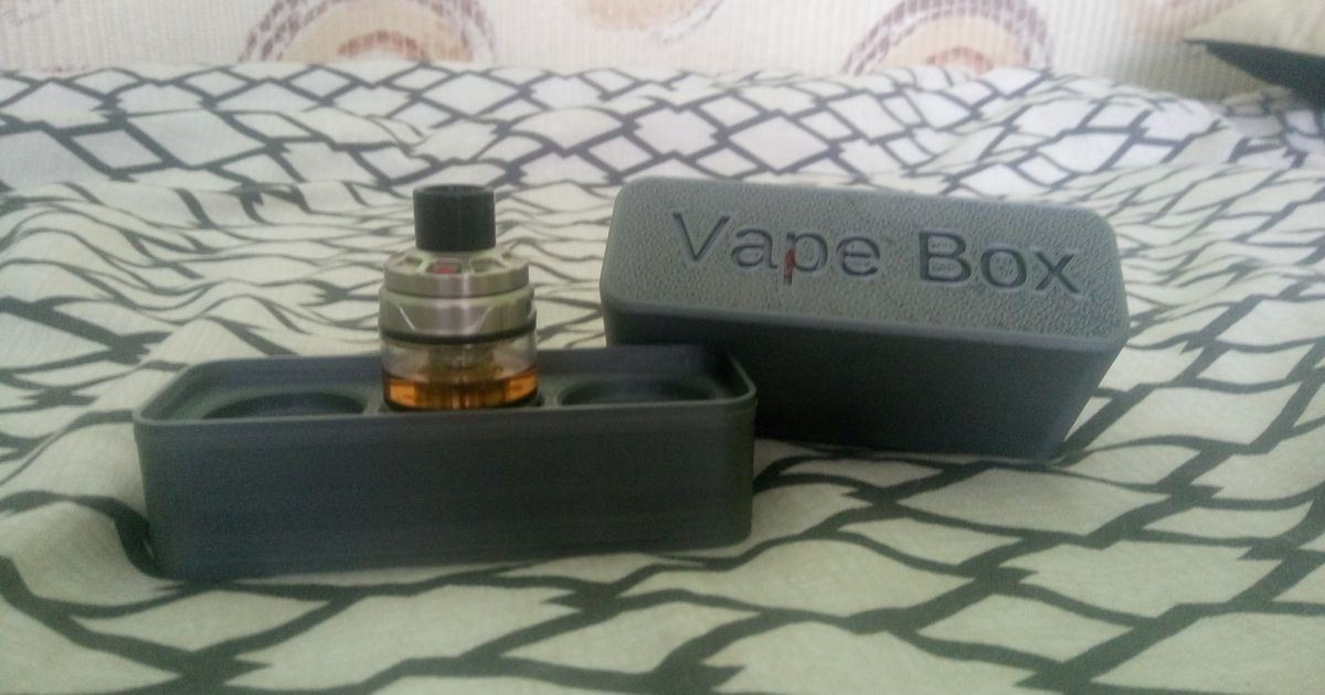 Vape BOX by vippetr Download free STL model