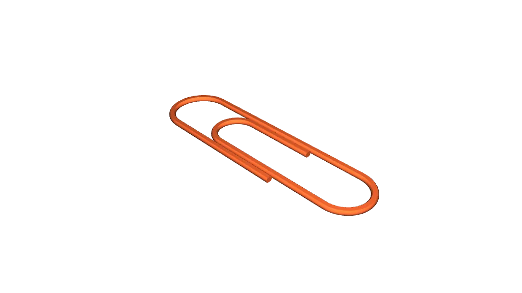 Paperclip by Samuel Weisz | Download free STL model | Printables.com