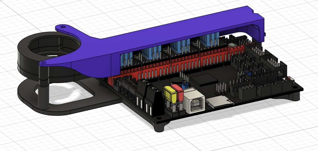 Btt skr 1 4 turbo 5015 fan mod step file by wissencat download free