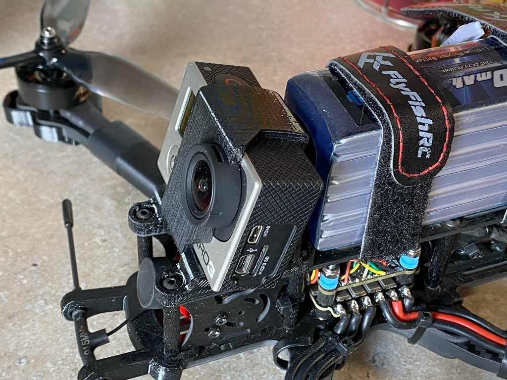 TBS Sourceone v3 Hero 3/4 mount (No Jello!!!) by truglodite Download