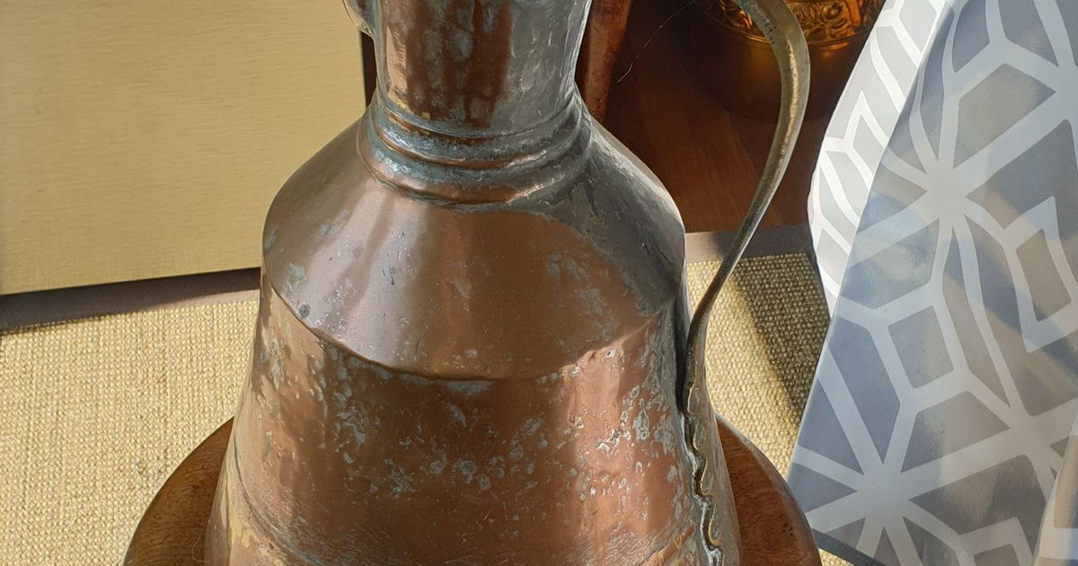 Copper Jug / Kupfer Kanne by olli Download free STL model