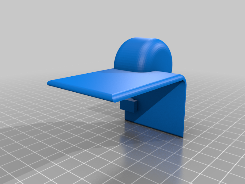 Husky shelf hook and accessories by FrankB Download free STL model