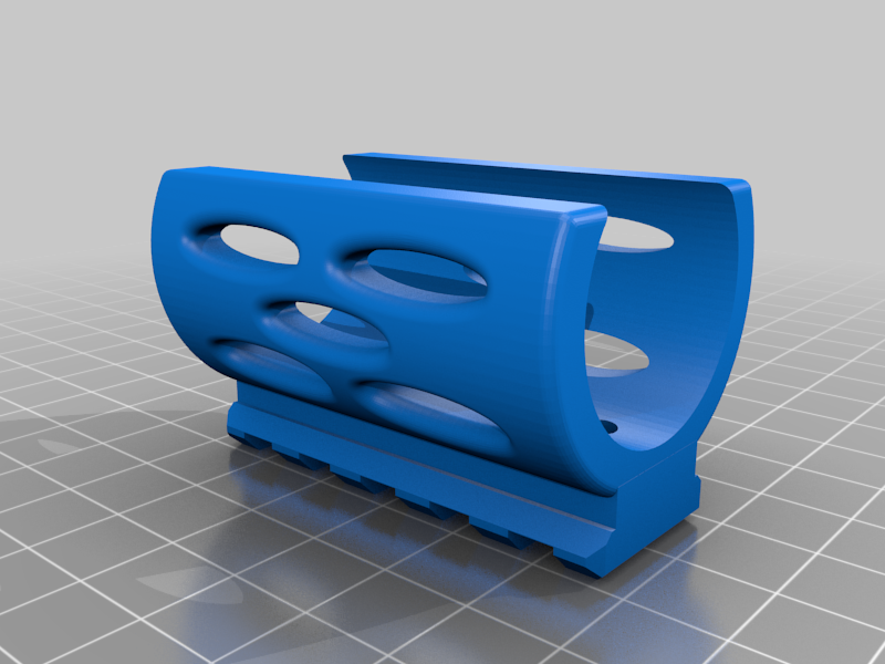 Automag Key Mod rail by FrankB | Download free STL model | Printables.com