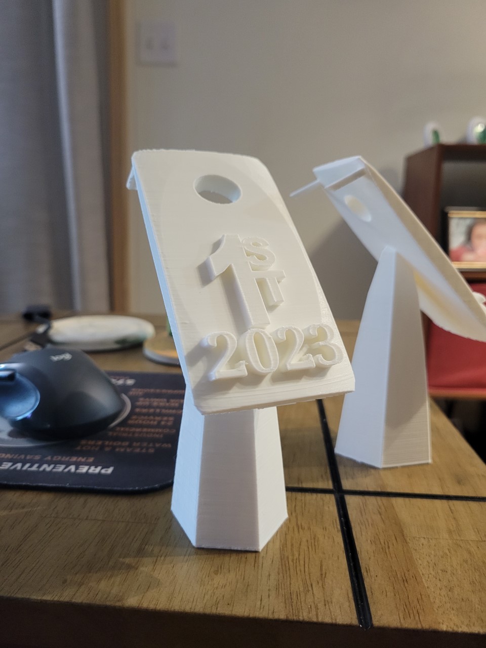 Cornhole trophy