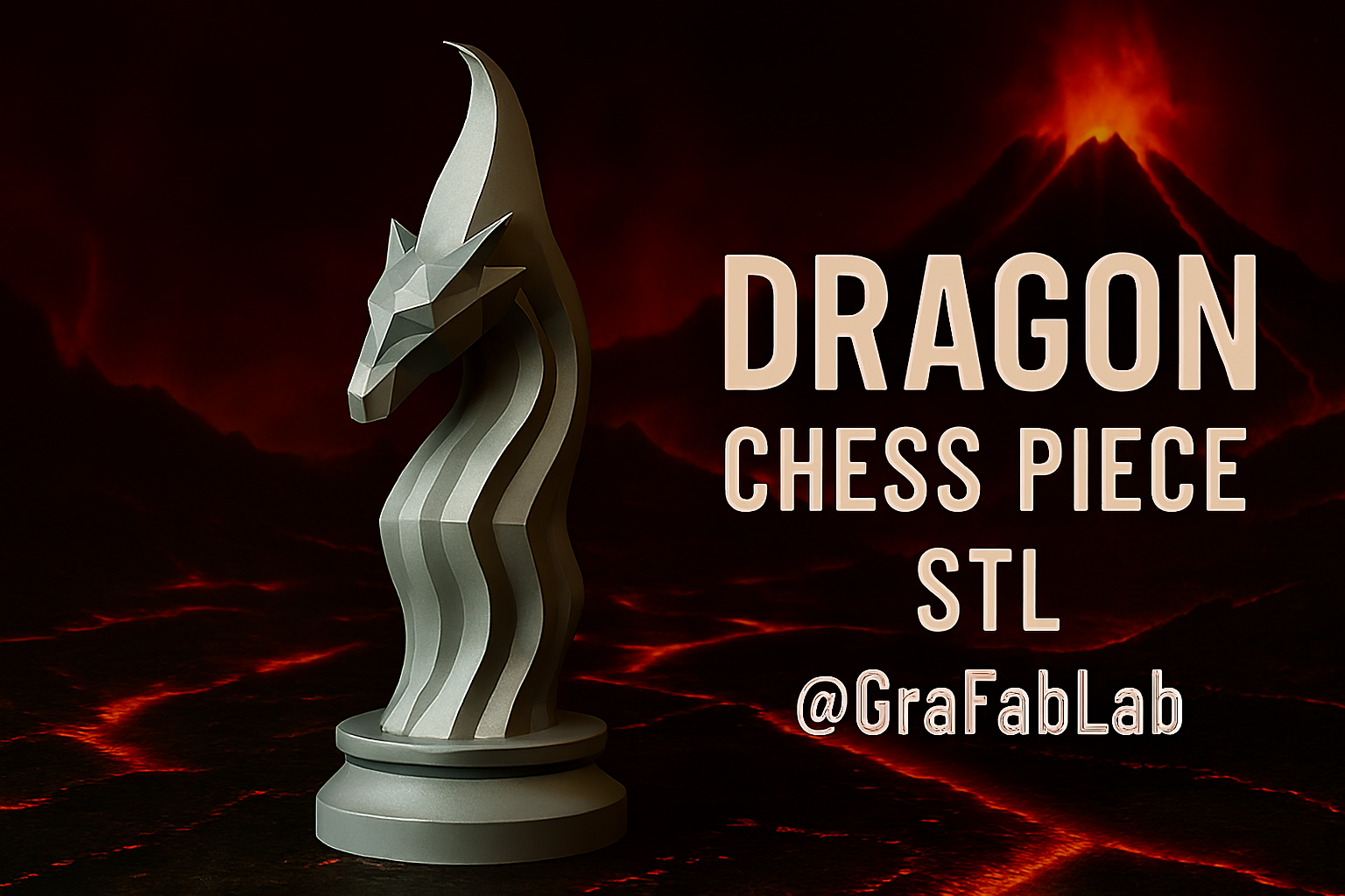 Dragon "Bishop" - chess piece