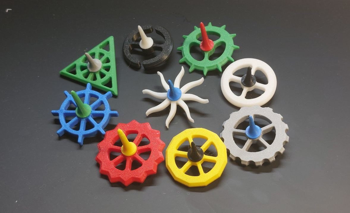 NumeriTops Spinning Top gen1